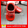 Free shipping Very Cute Red Flower Princess soft baby shoes for girl baby shoe 3 size to choose Free shipping